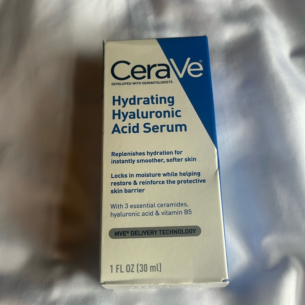 Cerave hyaluronic acid serum